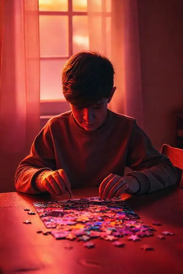 拼图少年 电影海报 - 小收影院